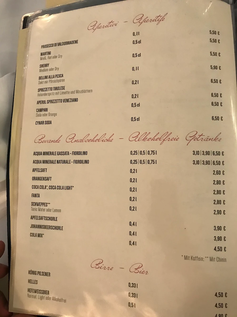Speisekarte photo 2