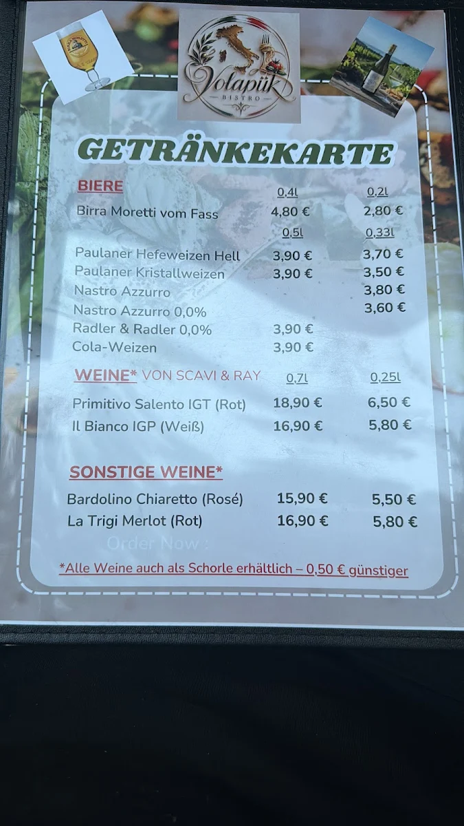 Speisekarte photo 2