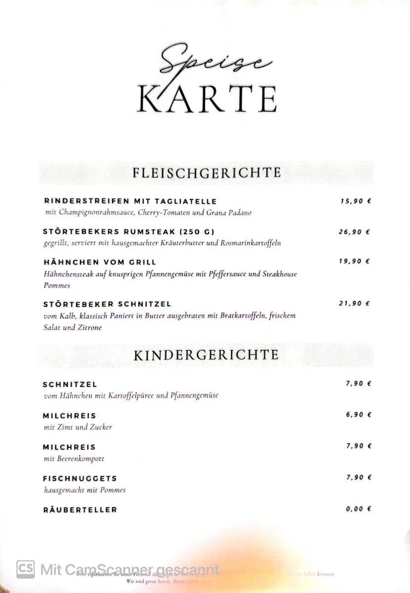 Speisekarte photo 3