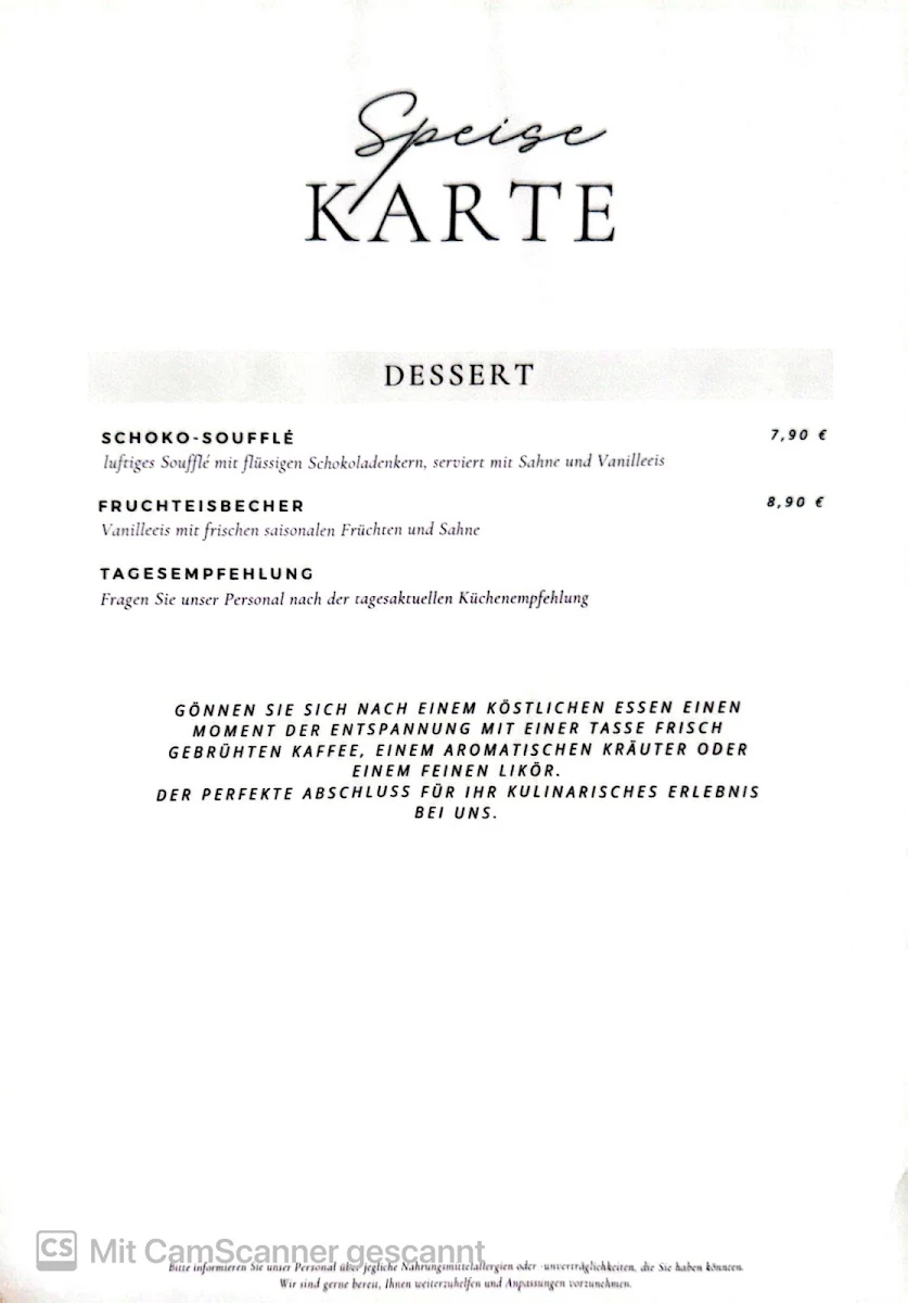 Speisekarte photo 4