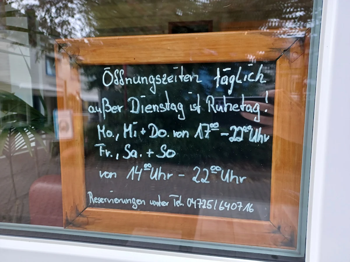 Speisekarte, Restaurant Atlantis Inh. Katrin Hofmann-Robinson