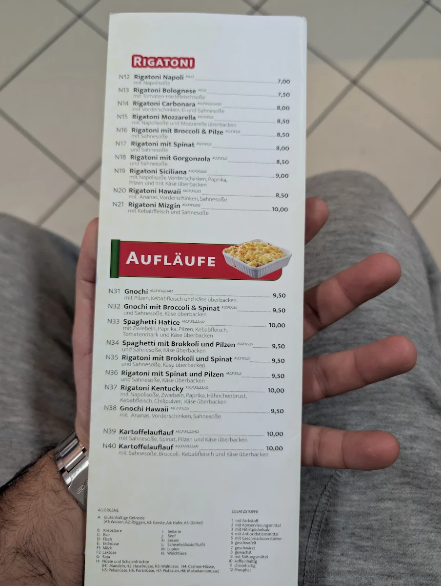 Speisekarte photo 3