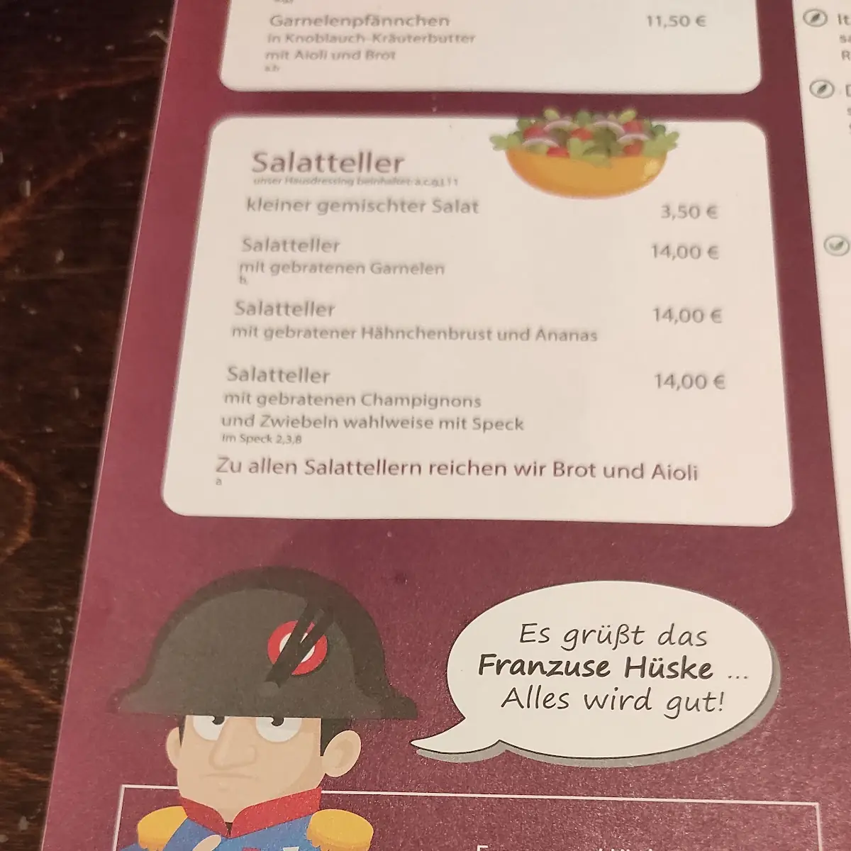 Speisekarte photo 10