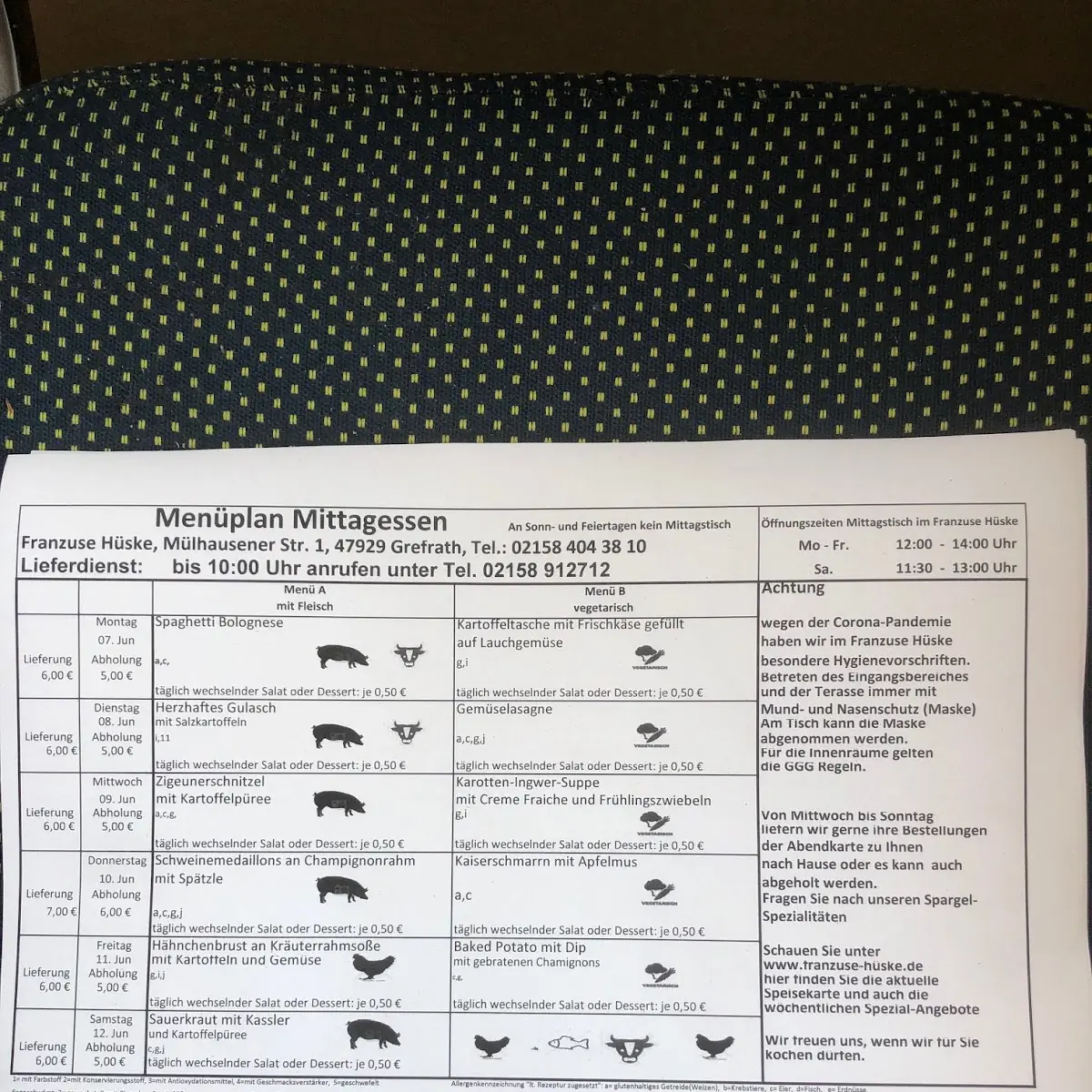 Speisekarte photo 4