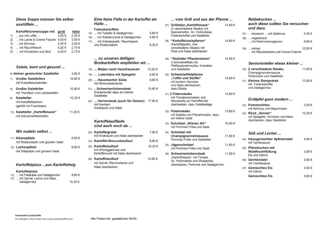 Speisekarte photo 6
