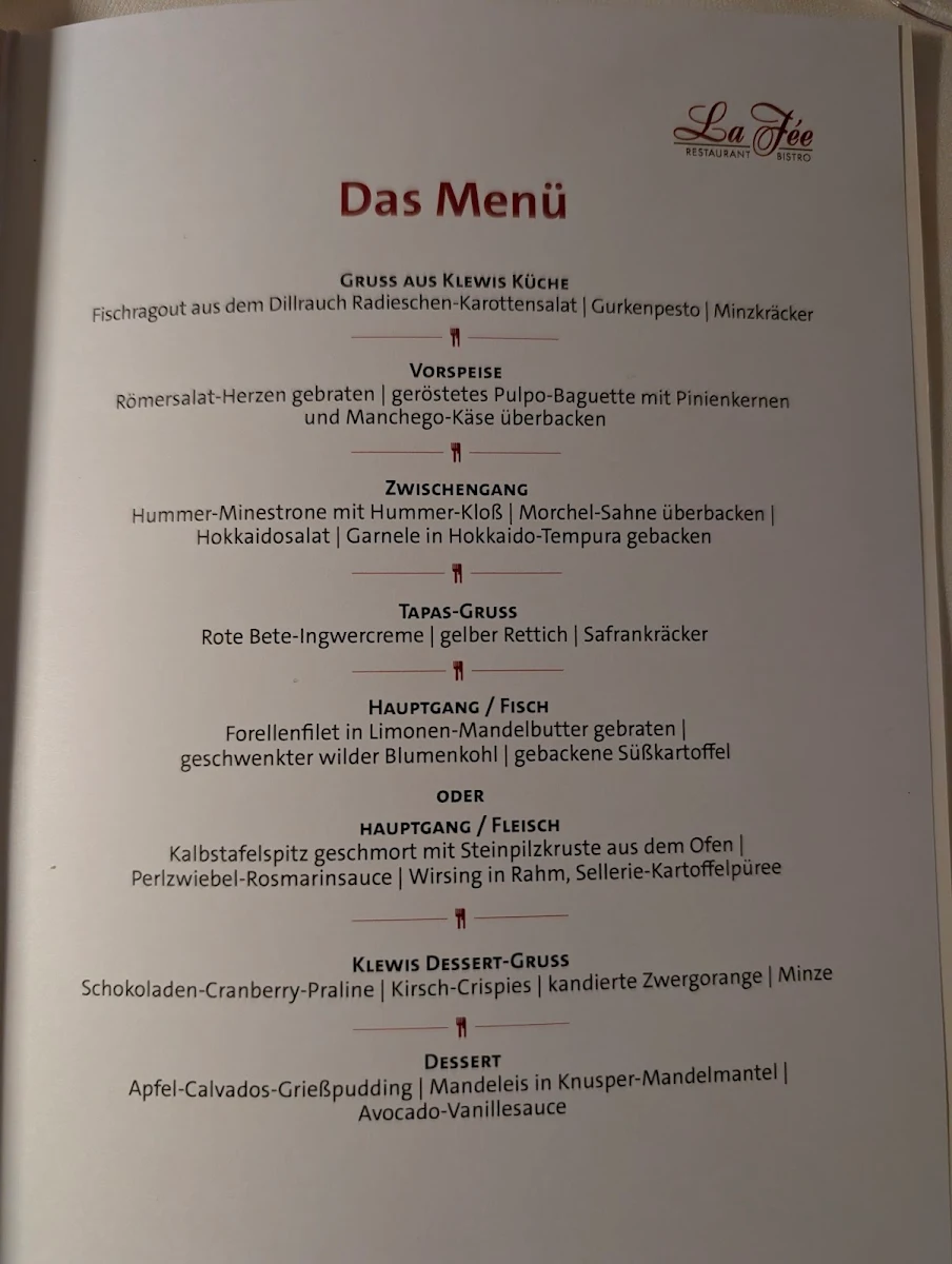 Speisekarte photo 4