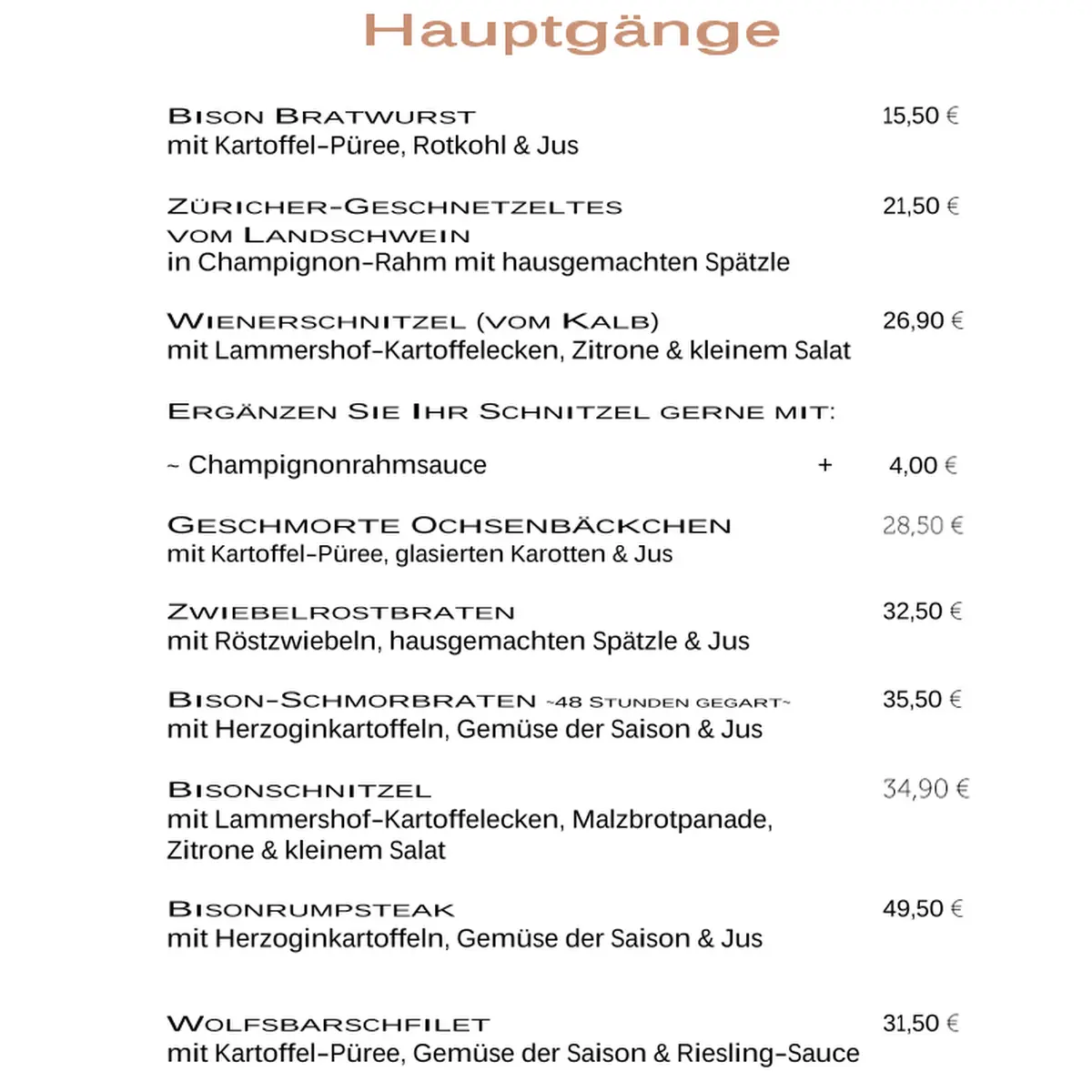 Speisekarte photo 7