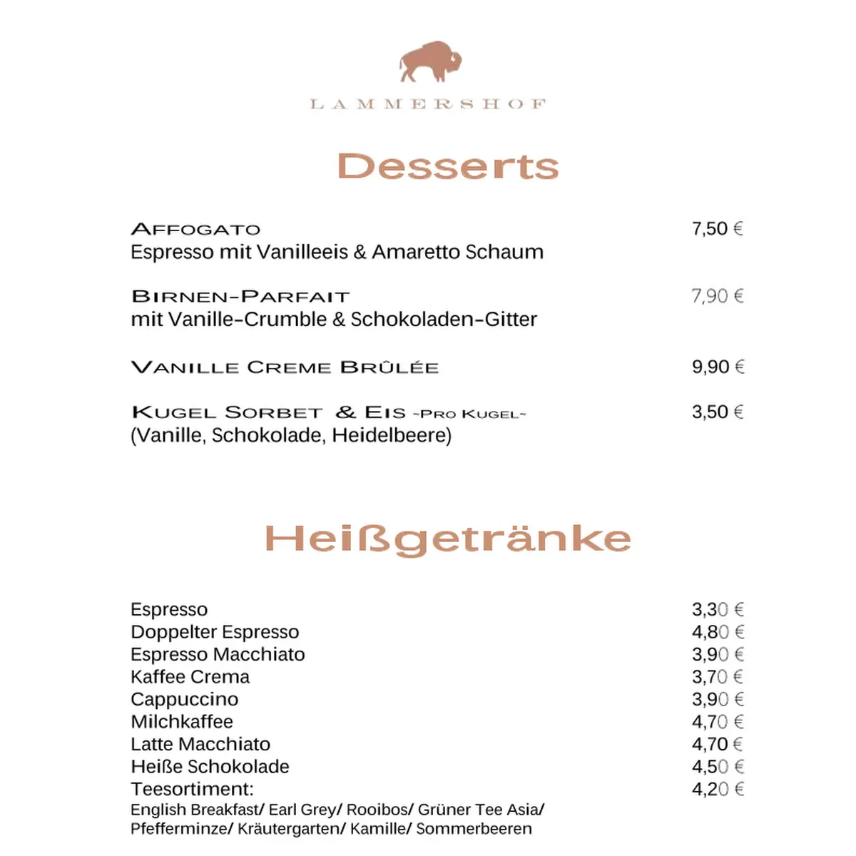 Speisekarte photo 8
