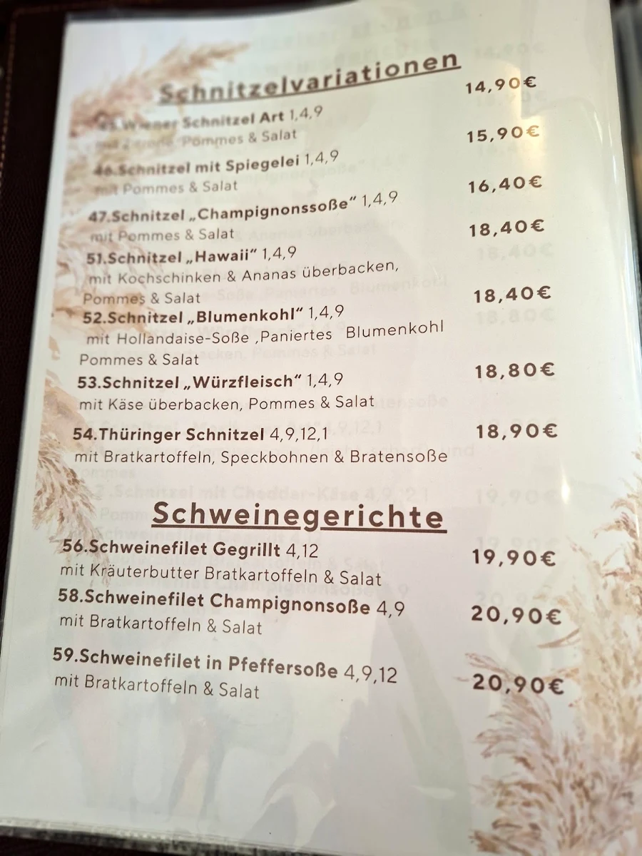 Speisekarte photo 2