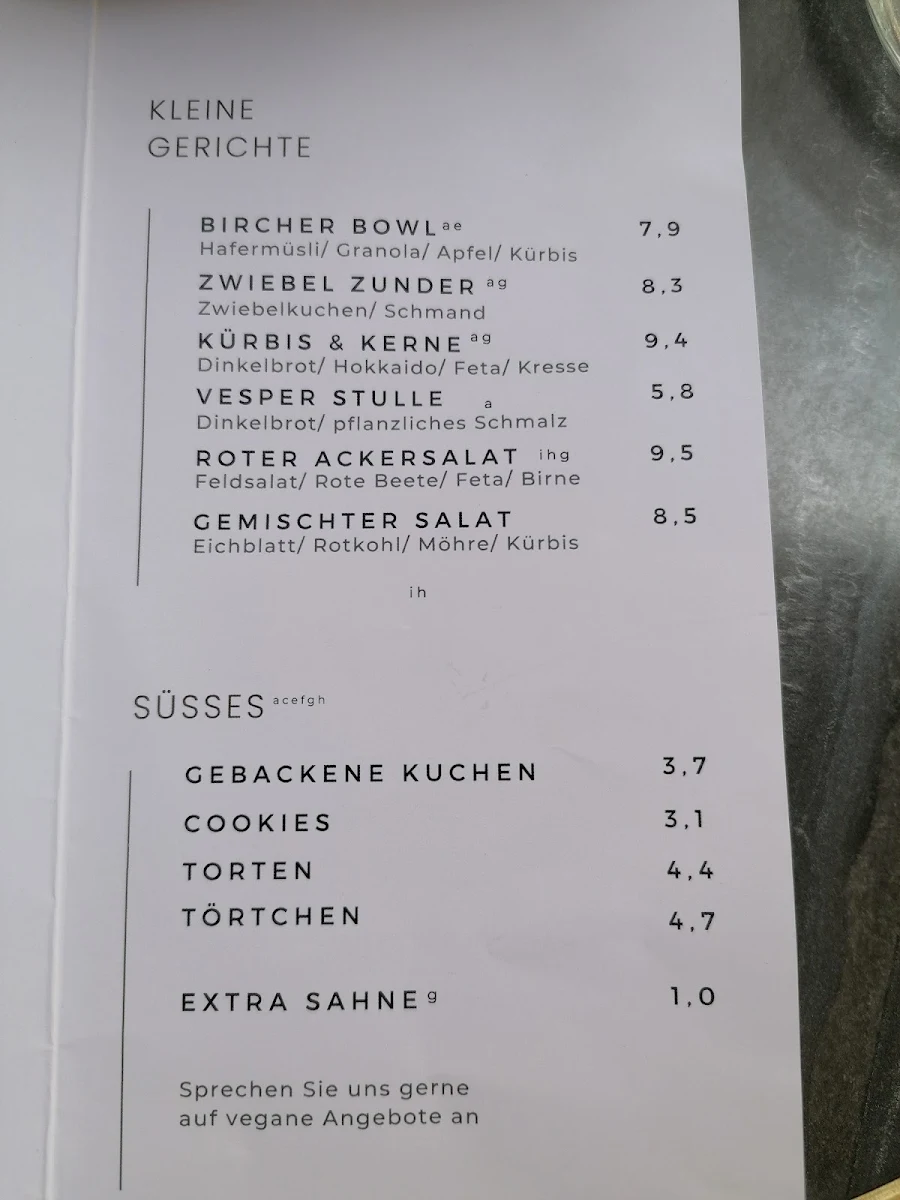 Speisekarte photo 2