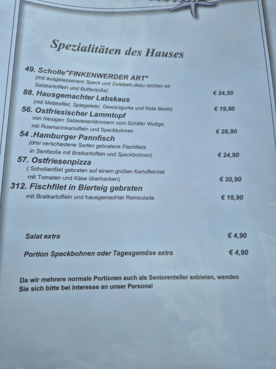 Speisekarte photo 5