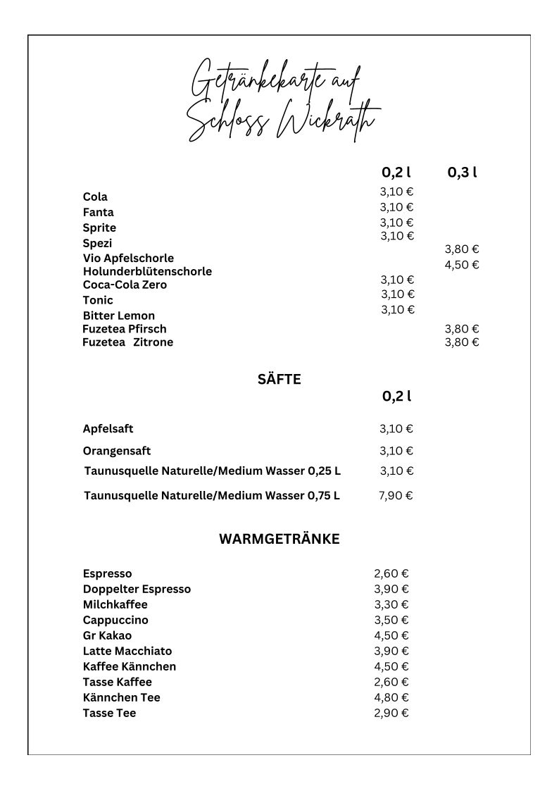 Speisekarte photo 3