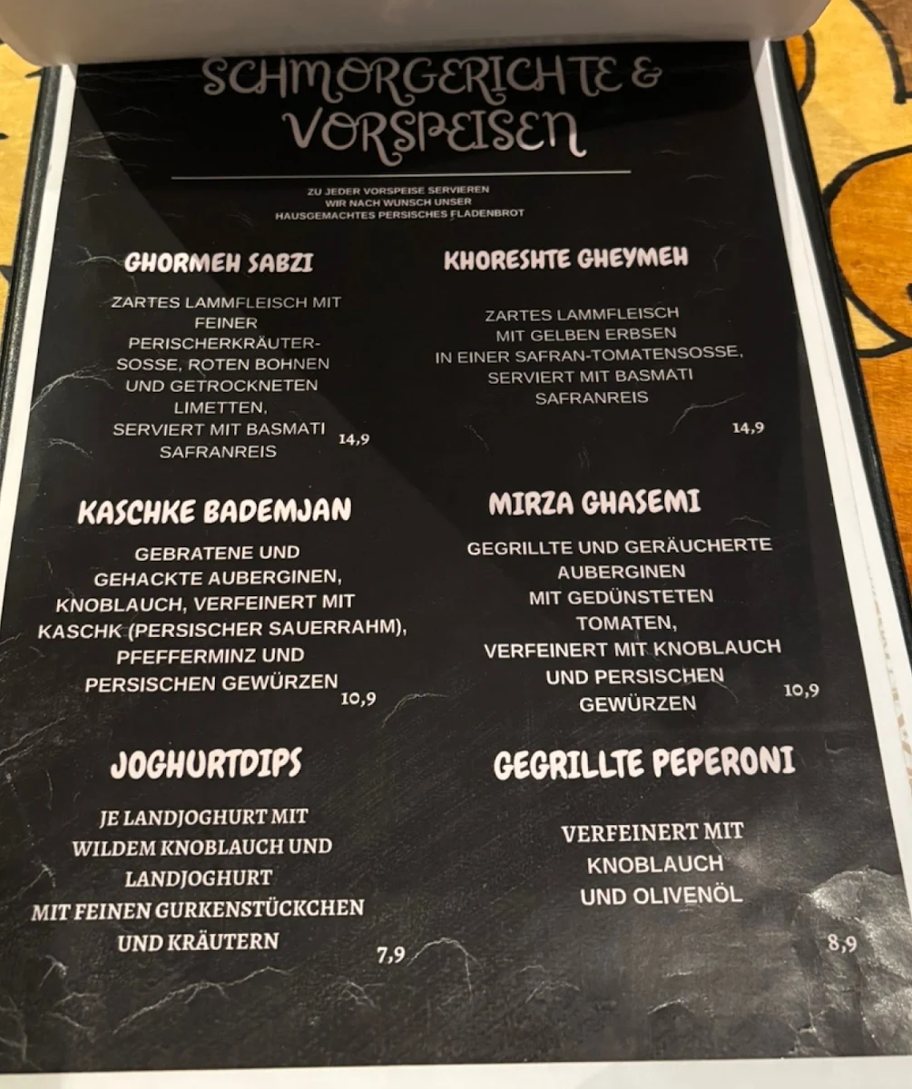 Speisekarte photo 3