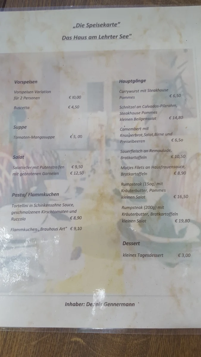 Speisekarte photo 5