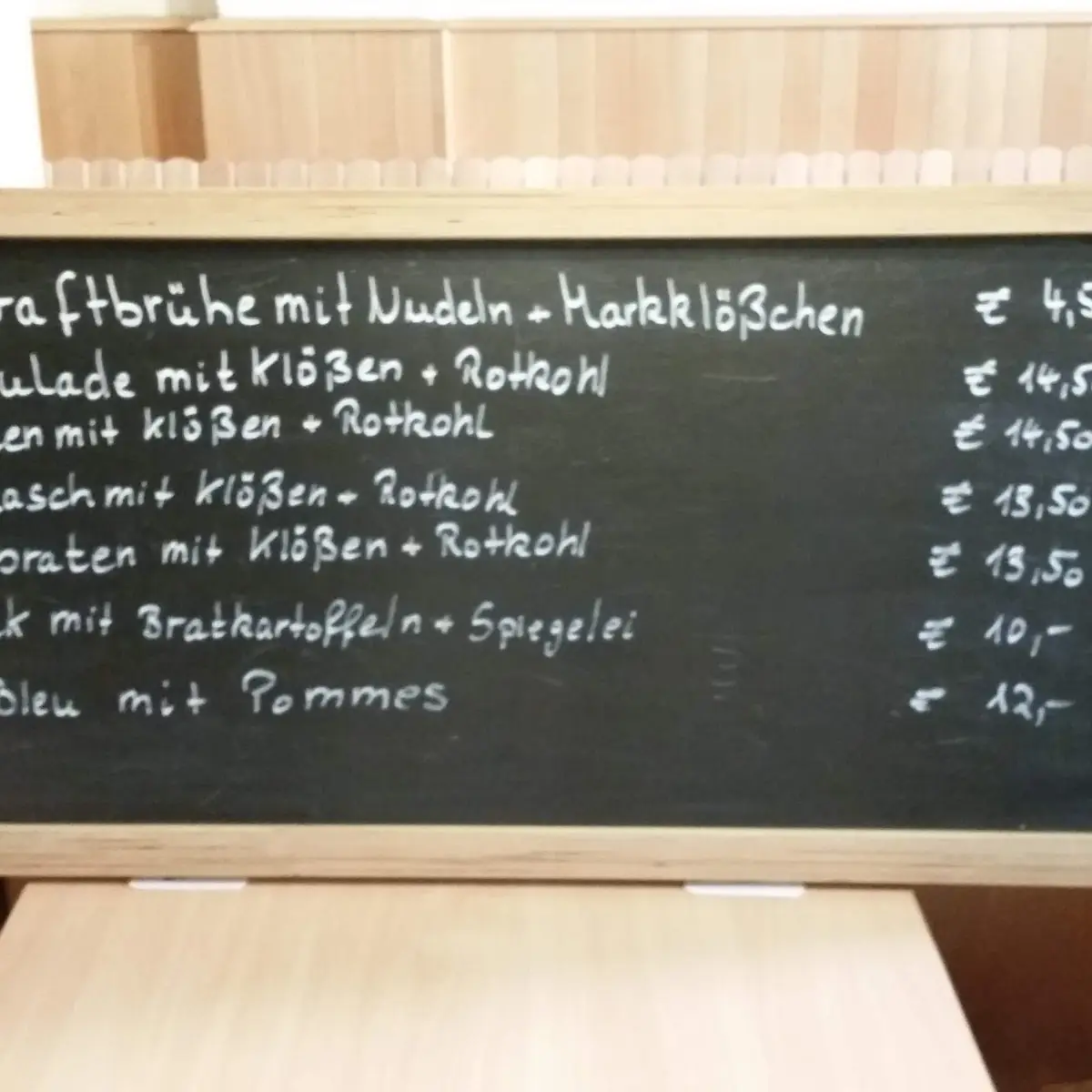 Speisekarte photo 2