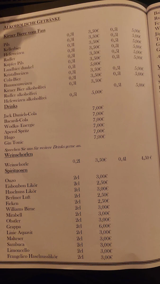 Speisekarte photo 3
