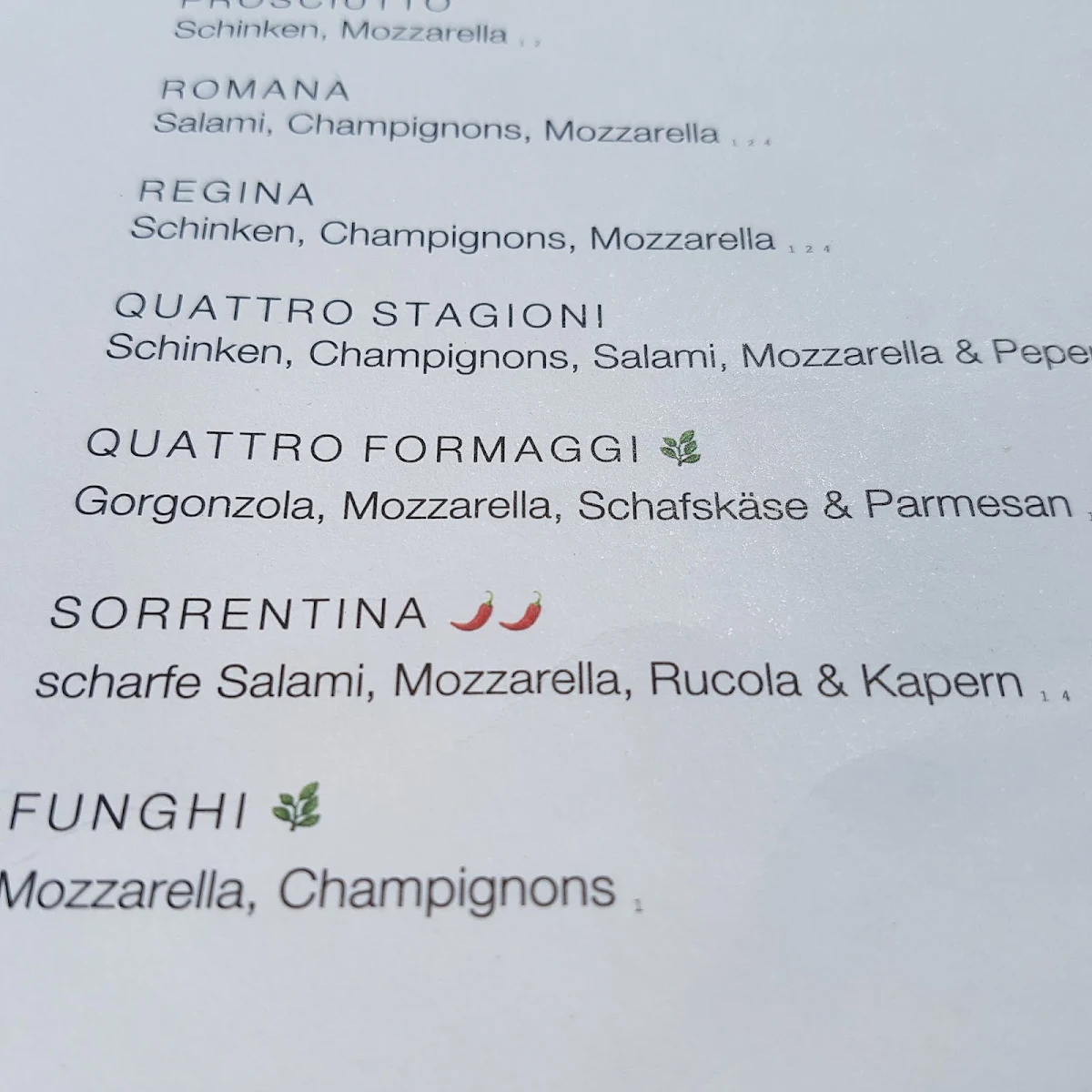 Speisekarte photo 6