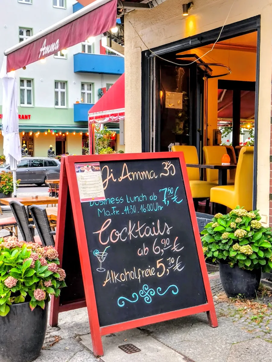 Speisekarte, Ji Amma | Tempelhof