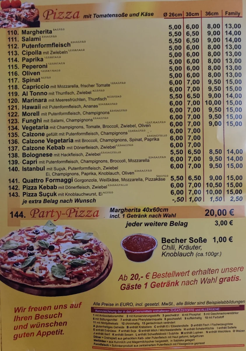 Speisekarte photo 1