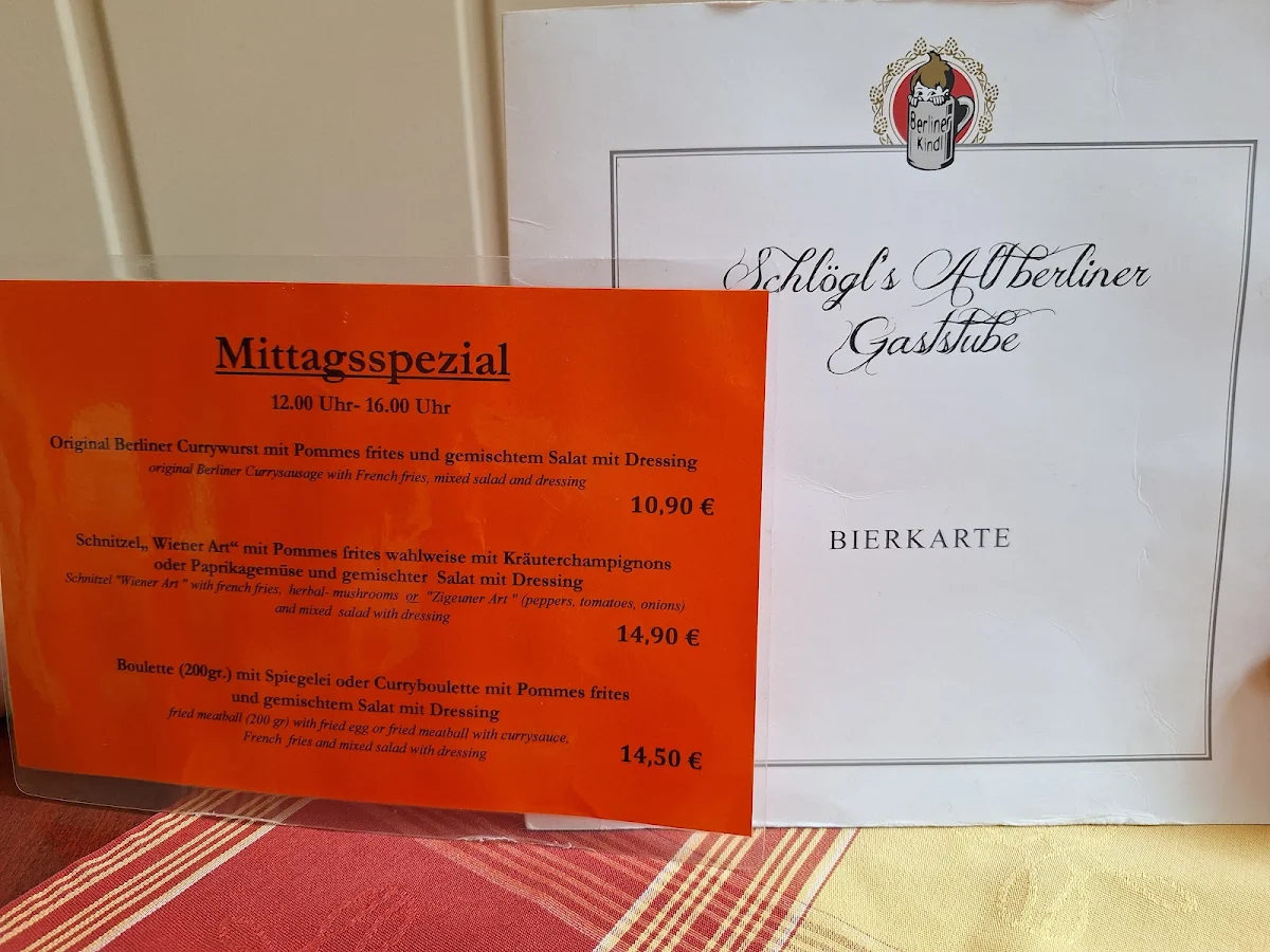 Speisekarte photo 3