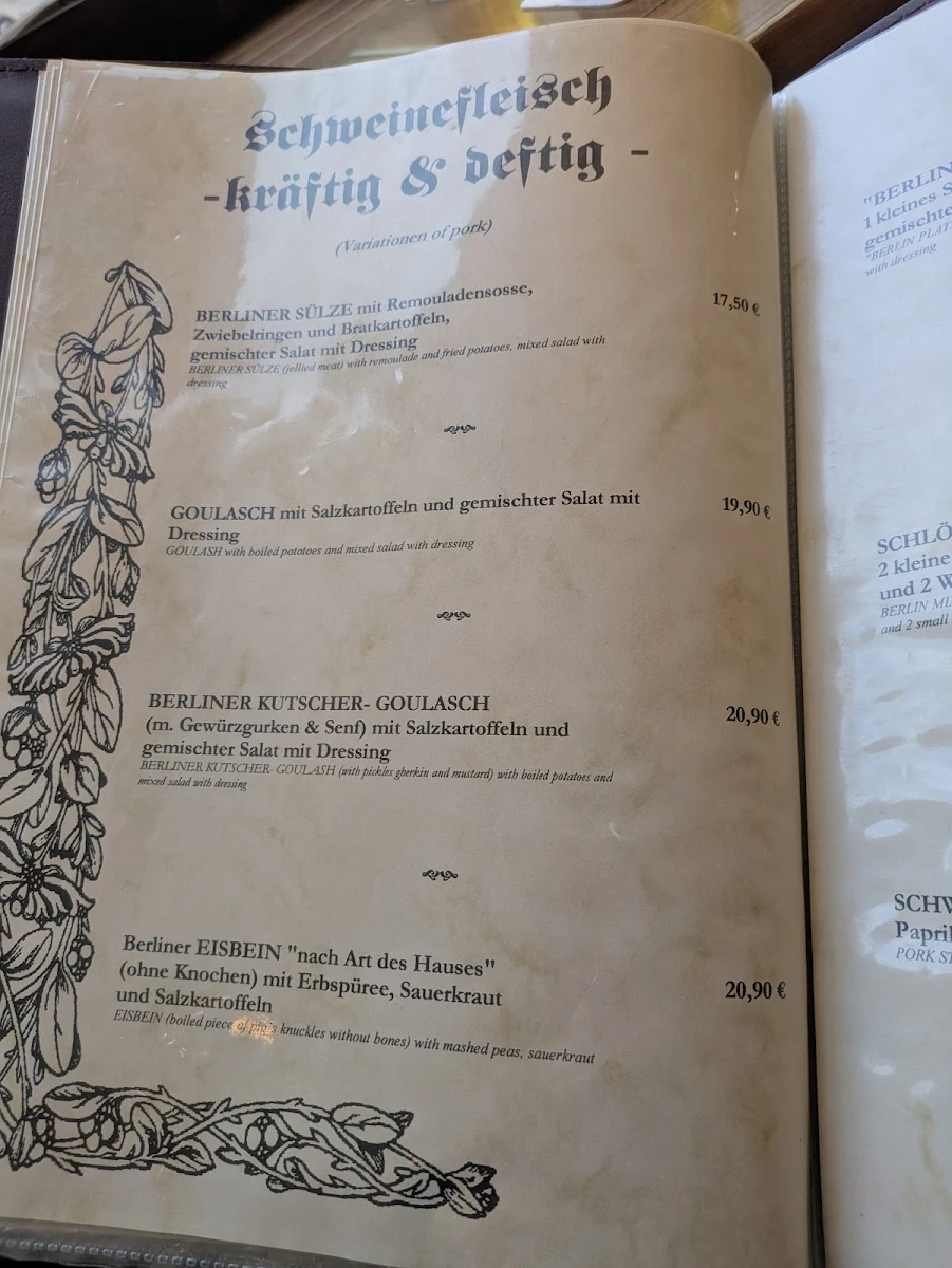 Speisekarte photo 5