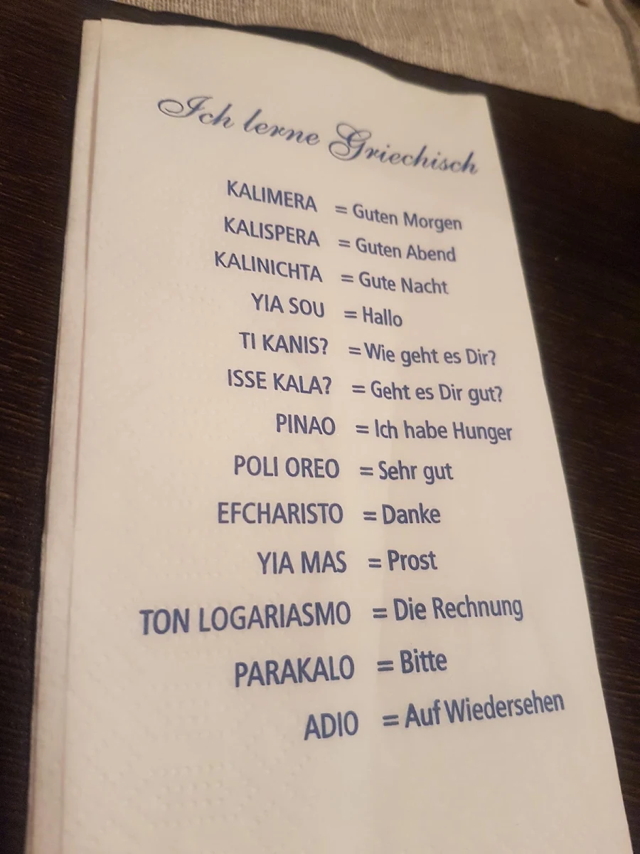 Speisekarte photo 3