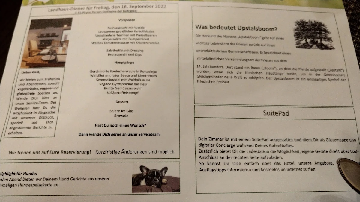 Speisekarte photo 1
