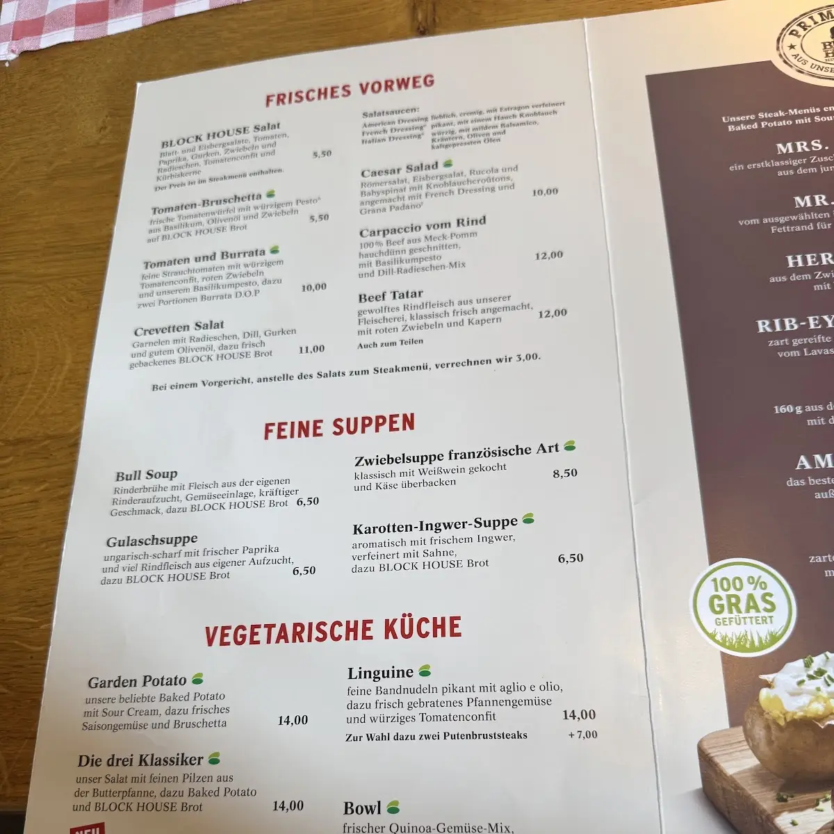 Speisekarte photo 2