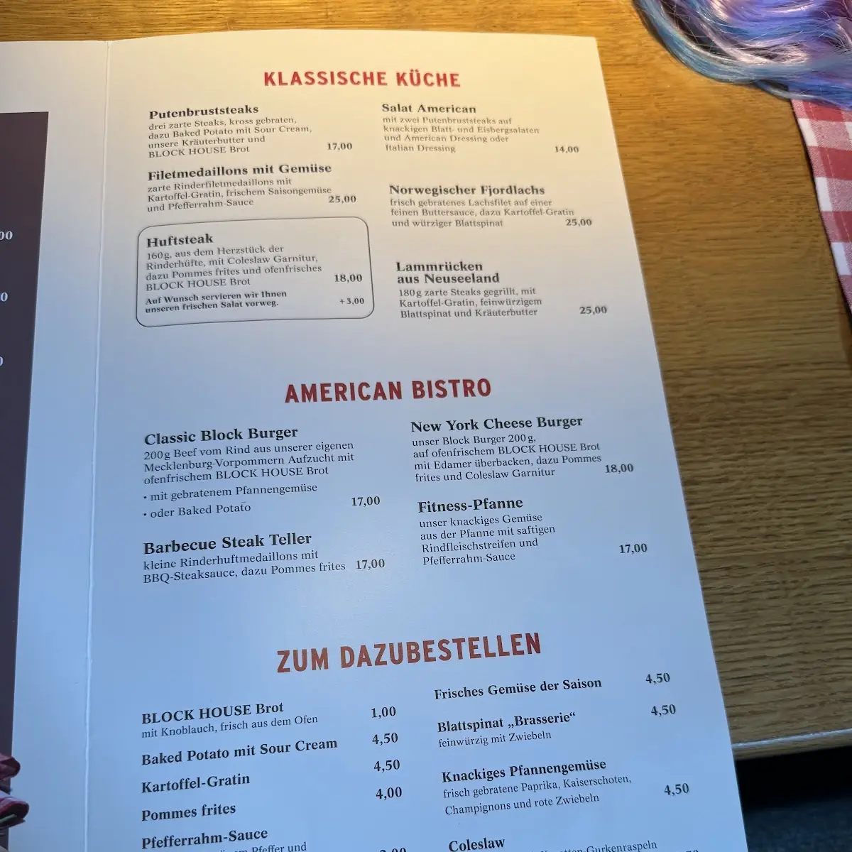 Speisekarte photo 3