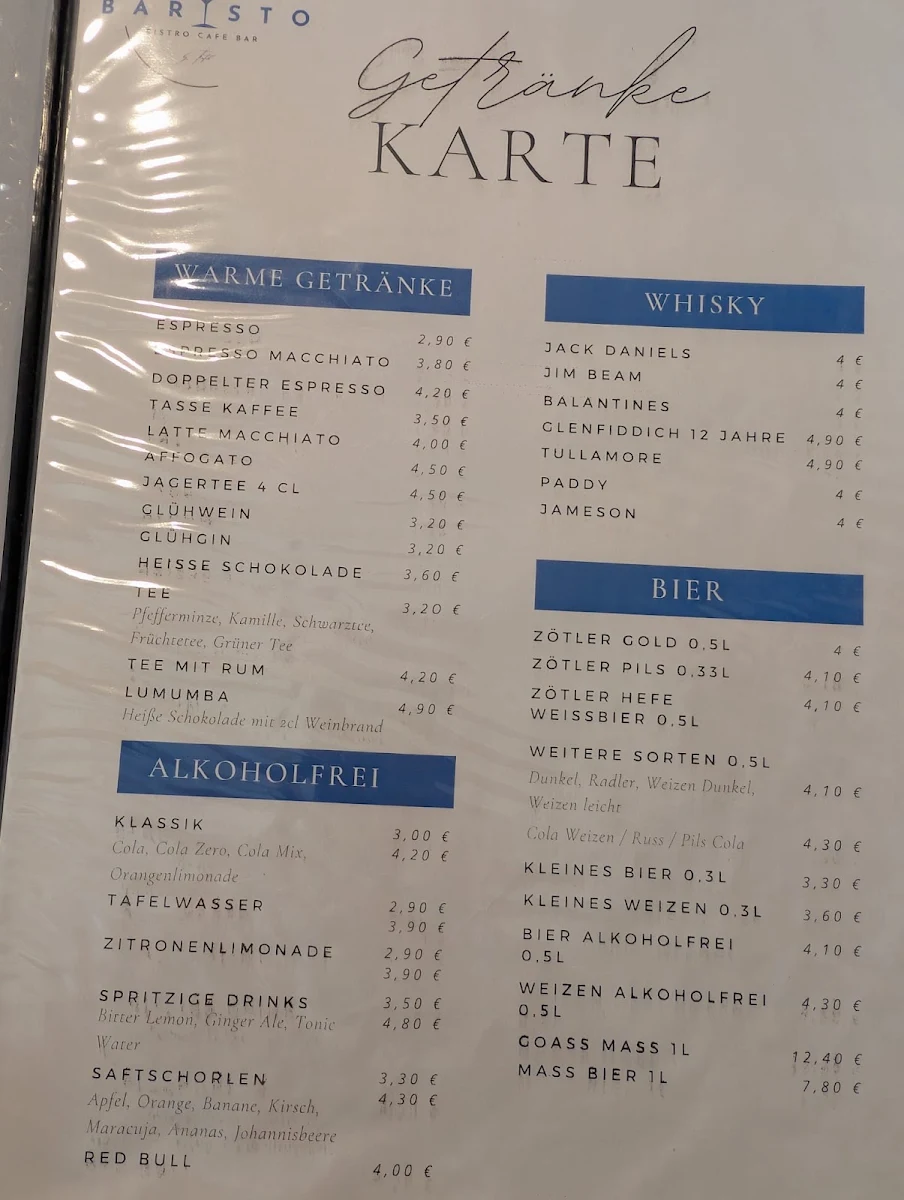 Speisekarte photo 5