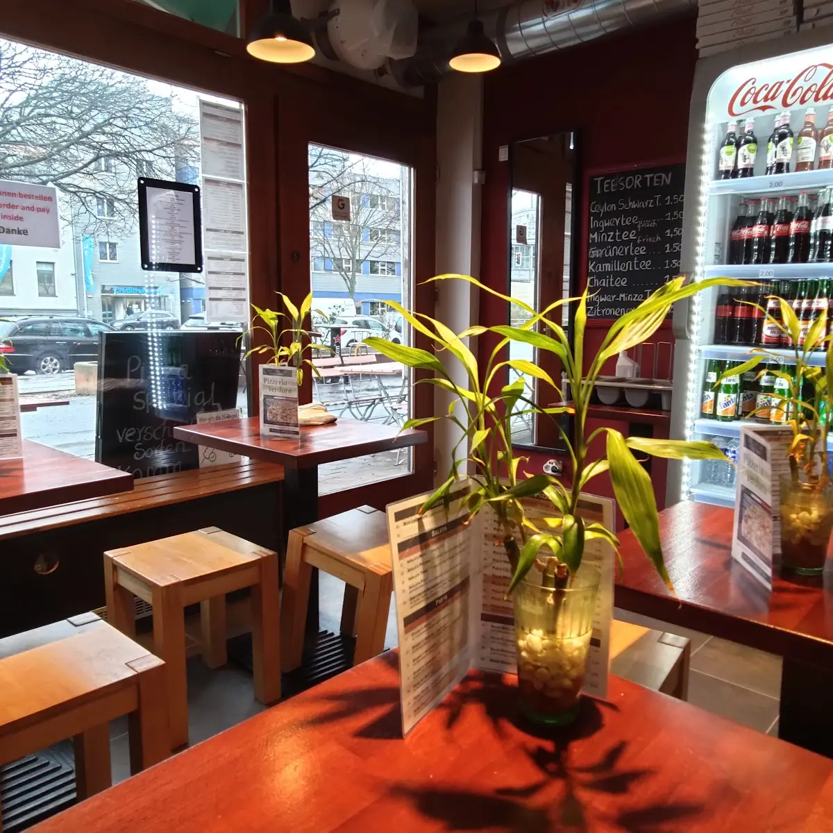 Atmosphäre, Pizzeria Verdura