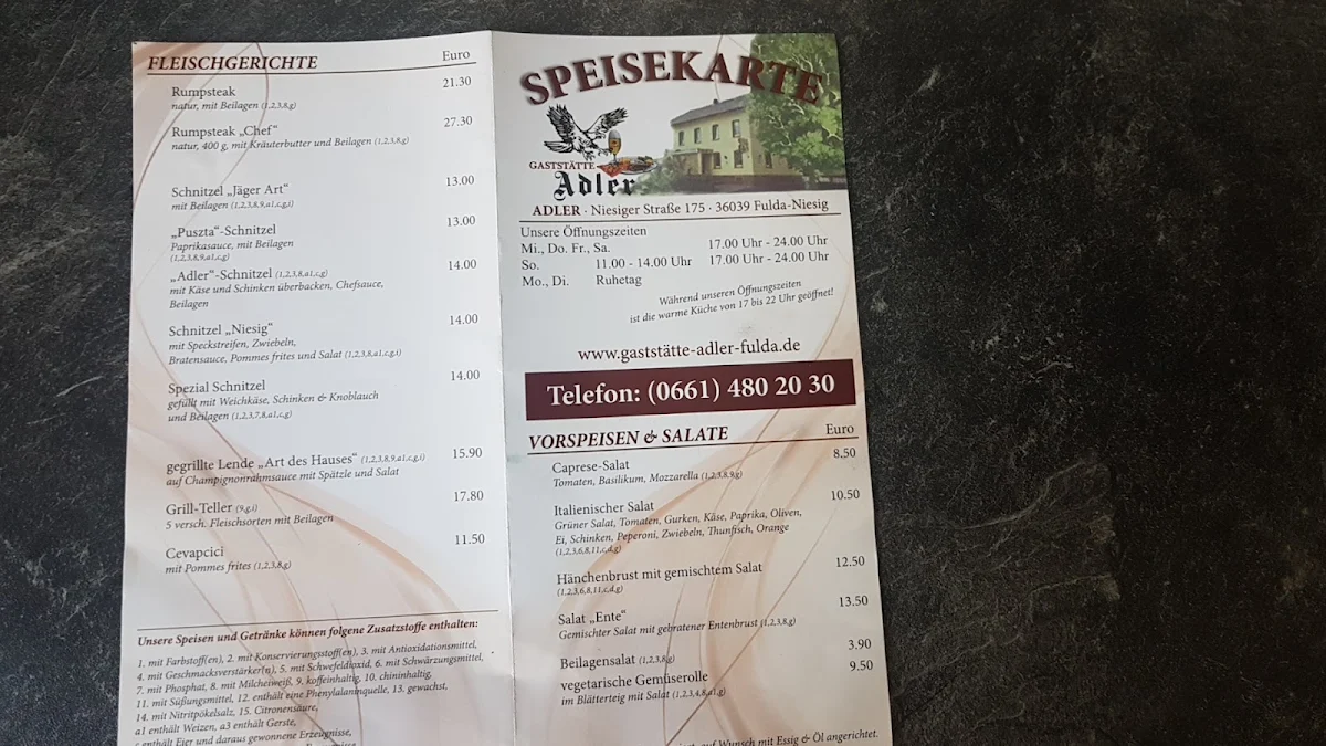 Speisekarte photo 4