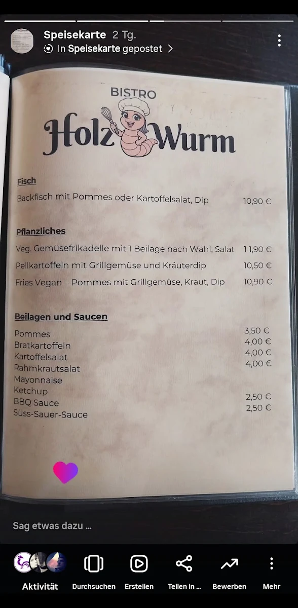 Speisekarte photo 2
