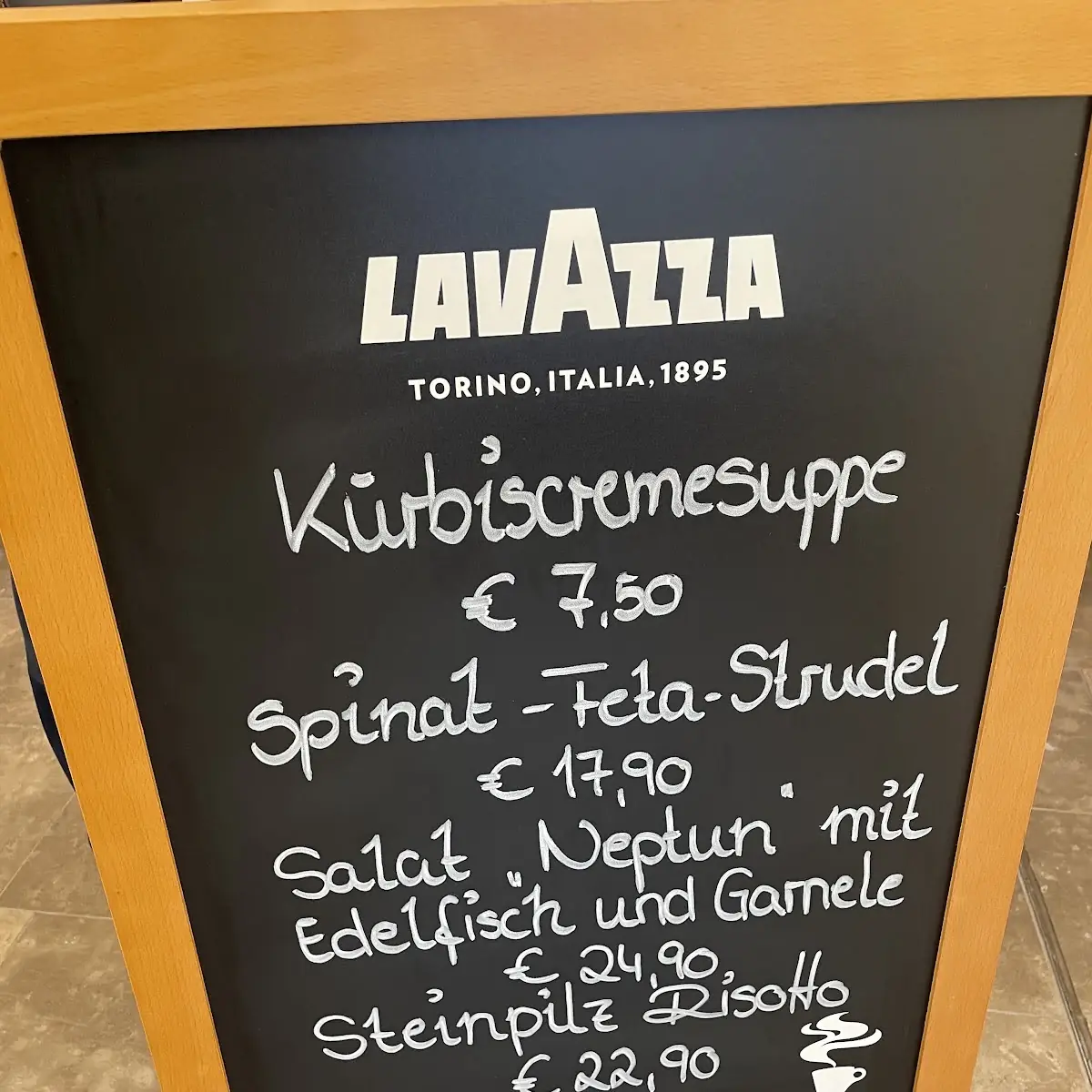 Speisekarte, Restaurant Wieland´s im Asam