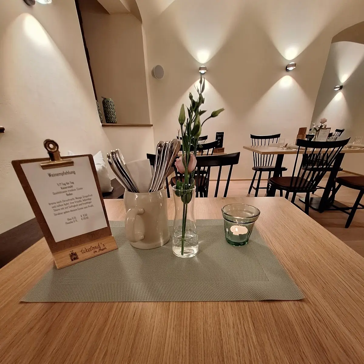 Atmosphäre, Restaurant Wieland´s im Asam