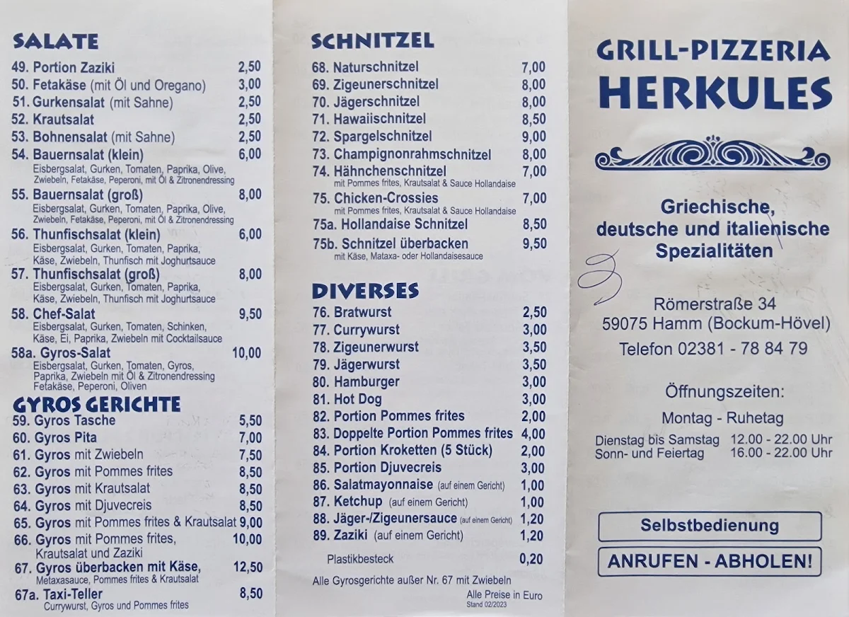 Speisekarte photo 4