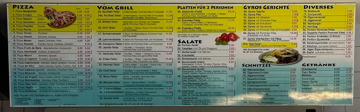 Speisekarte photo 5