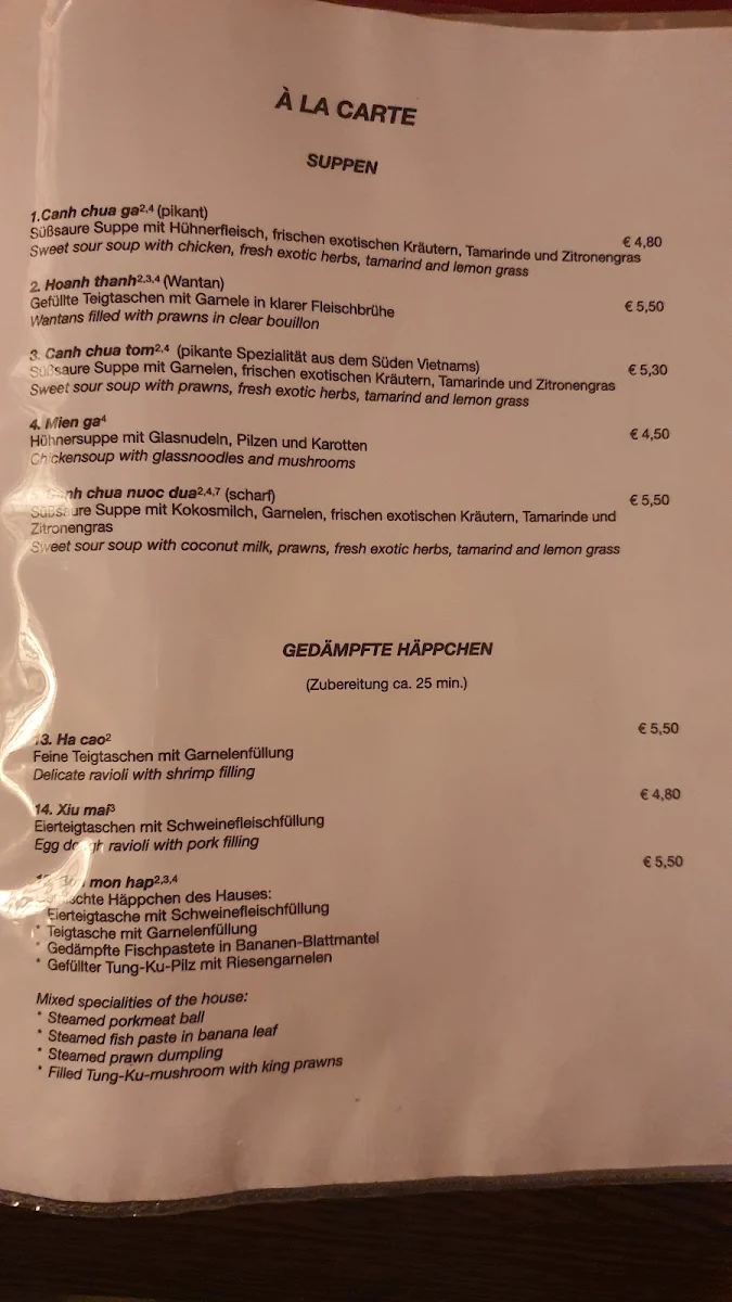 Speisekarte photo 8