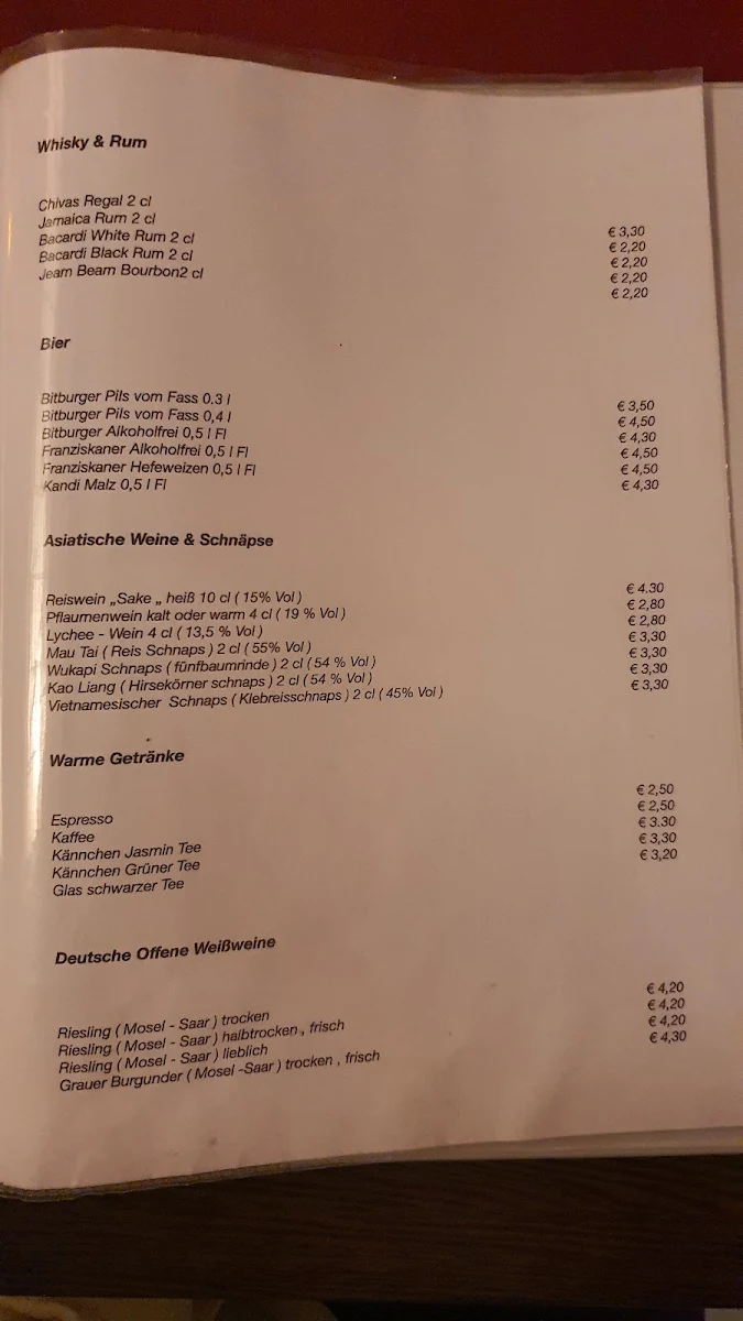 Speisekarte photo 9