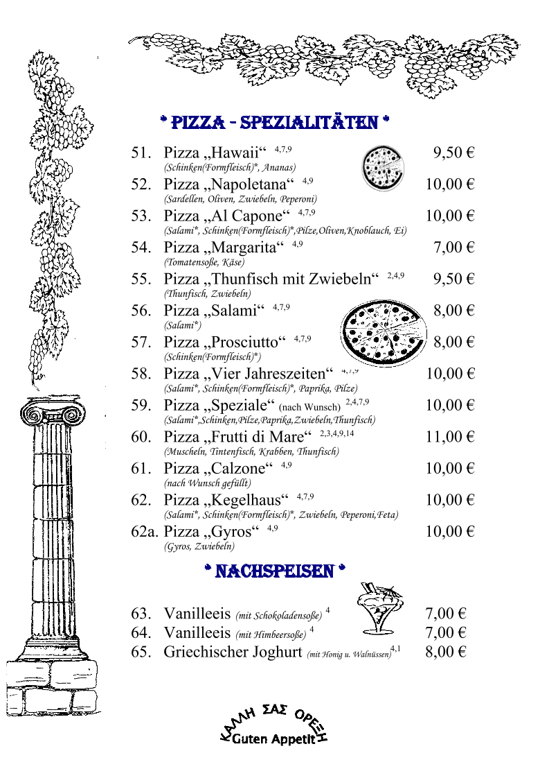 Speisekarte photo 2