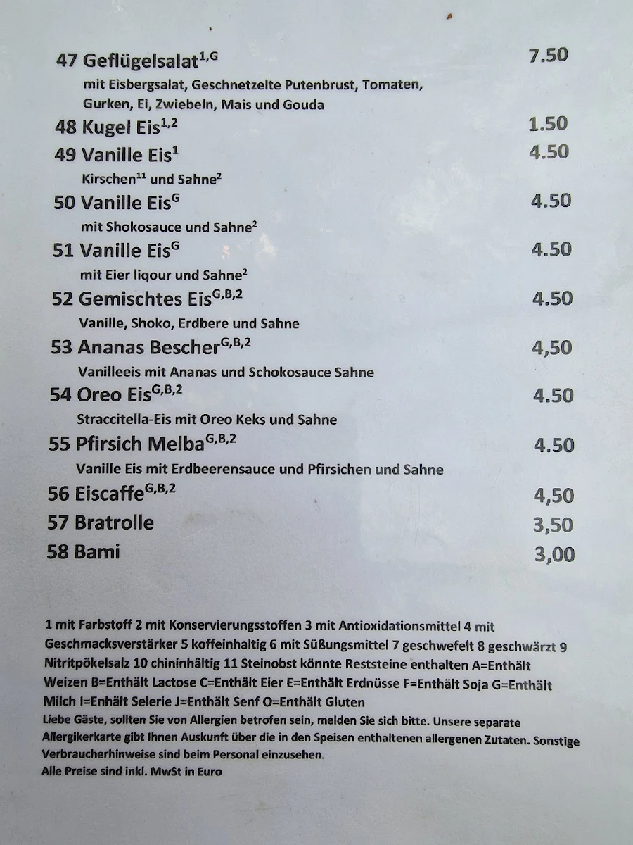 Speisekarte photo 4