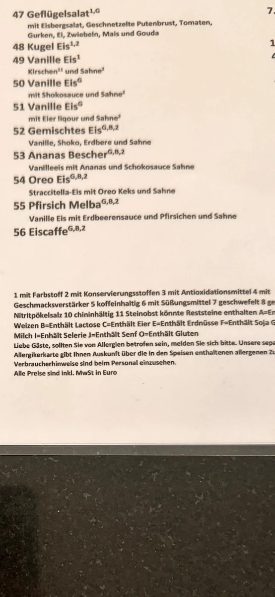 Speisekarte photo 8