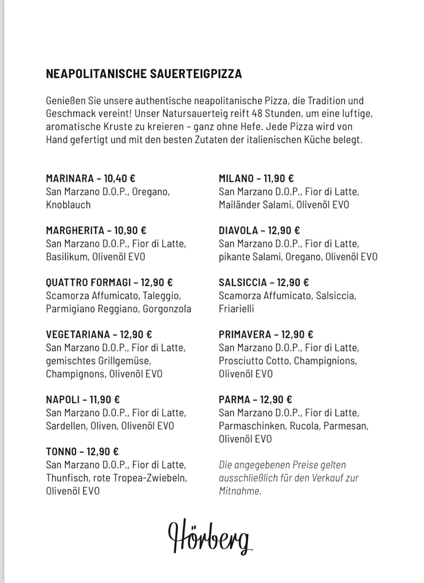 Speisekarte photo 1