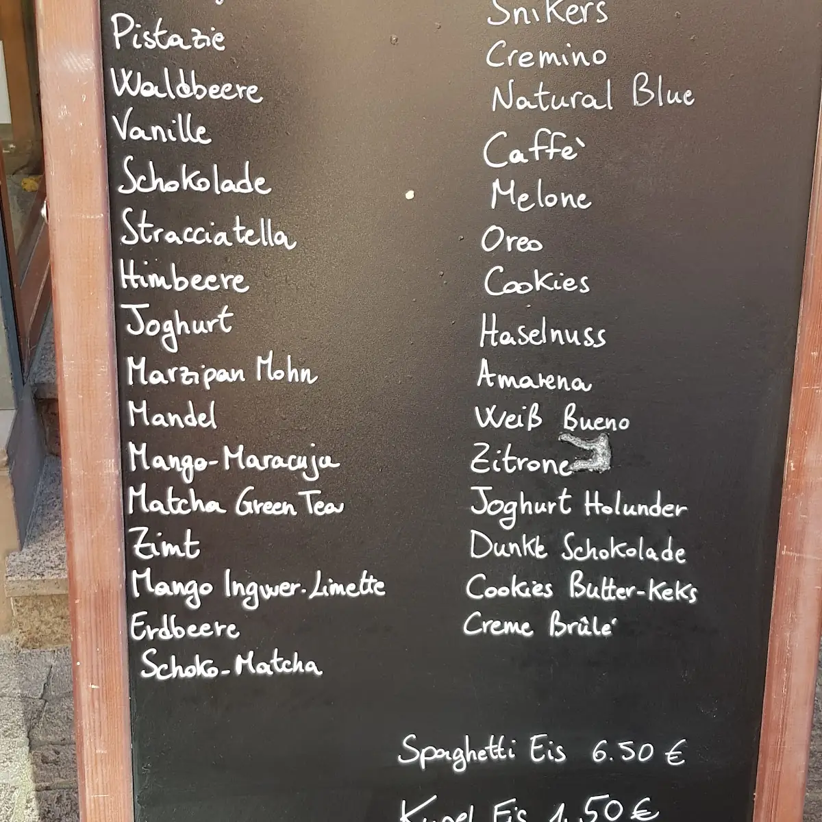 Speisekarte photo 2