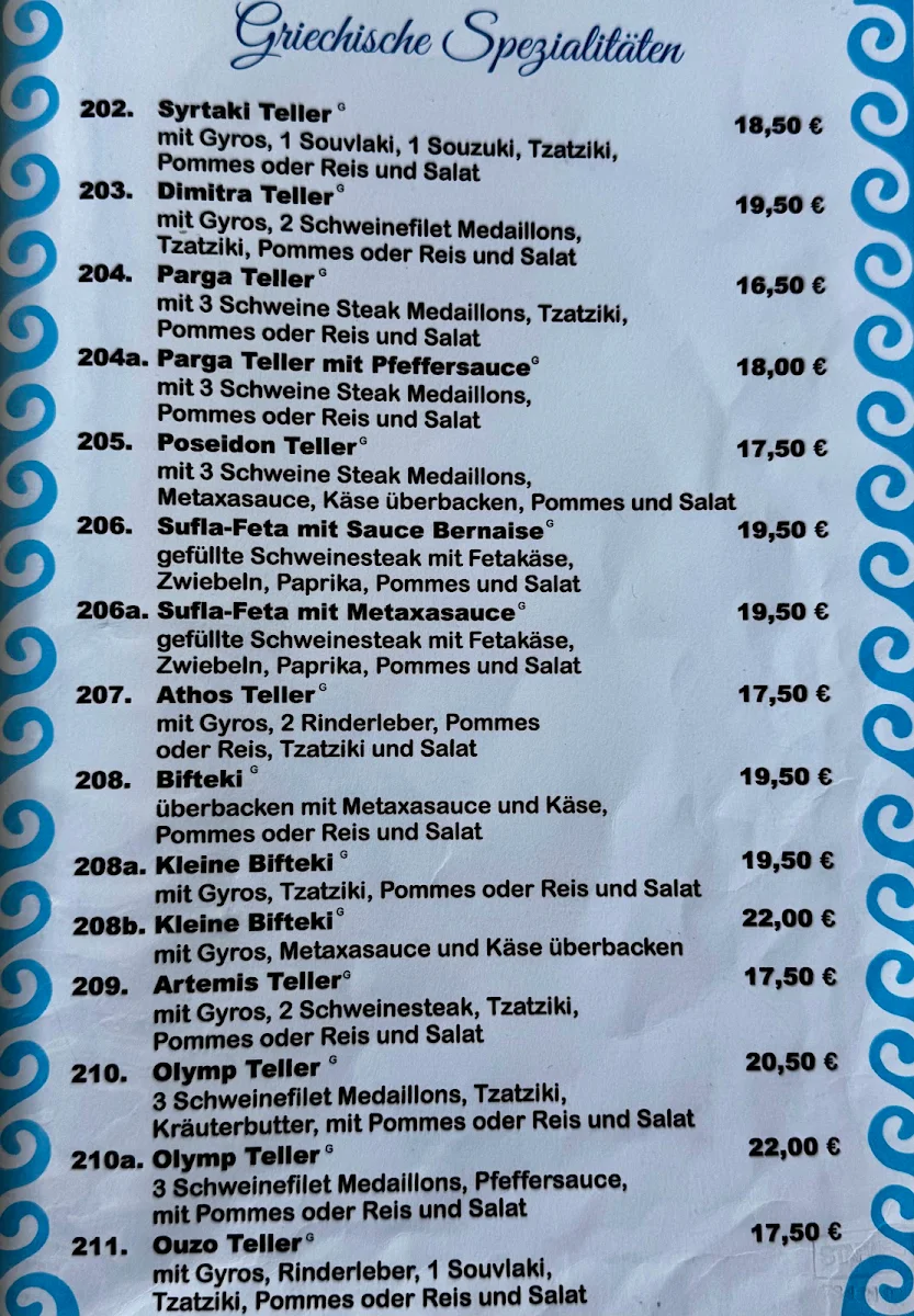 Speisekarte photo 2