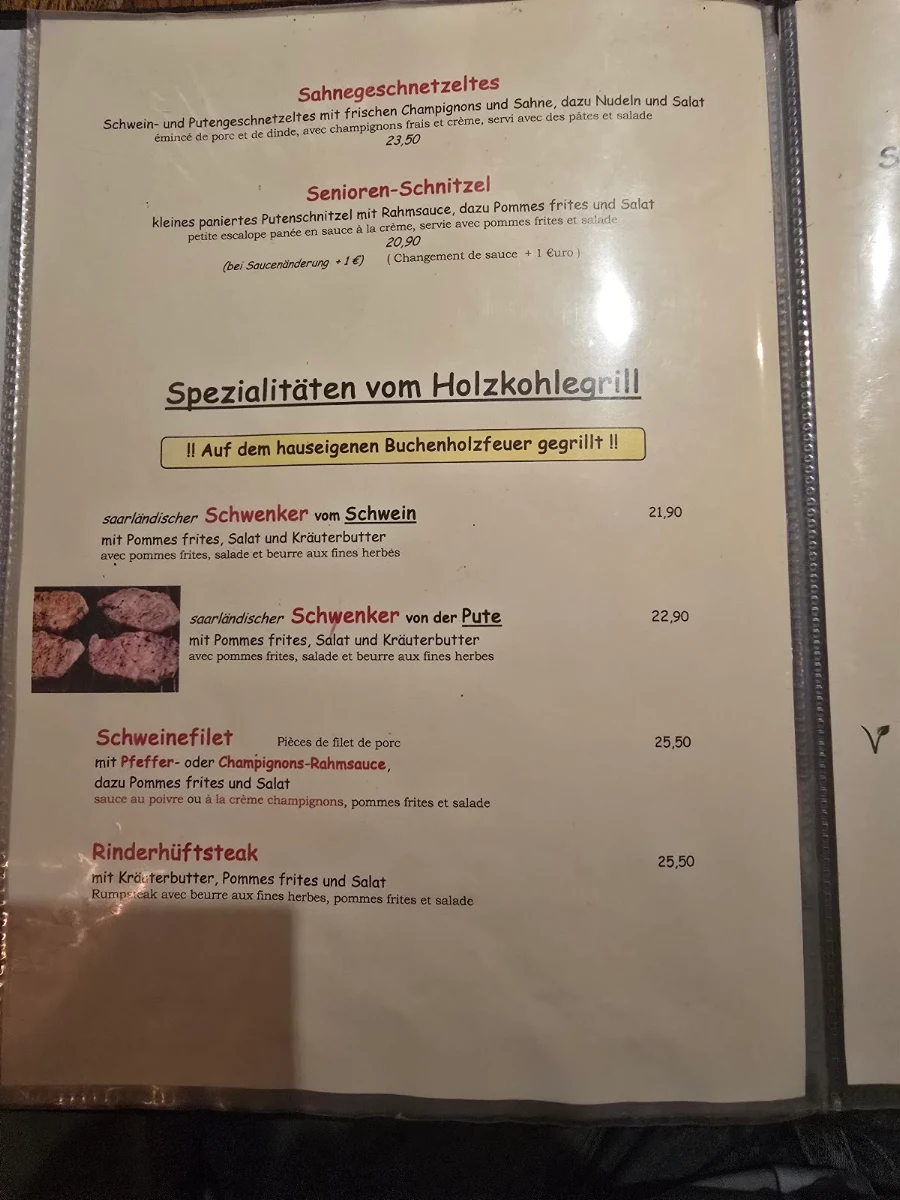 Speisekarte photo 3