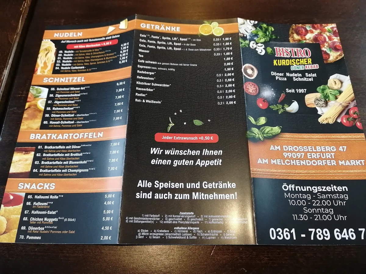 Speisekarte photo 3