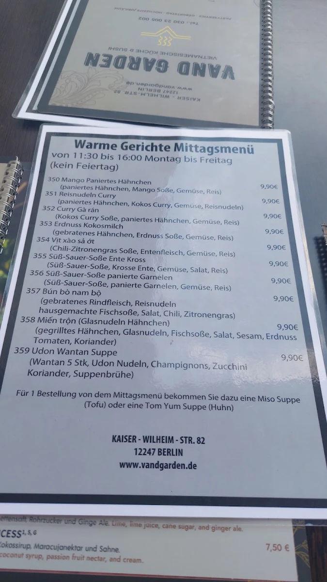 Speisekarte photo 6