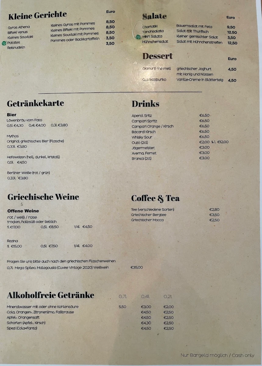 Speisekarte photo 3