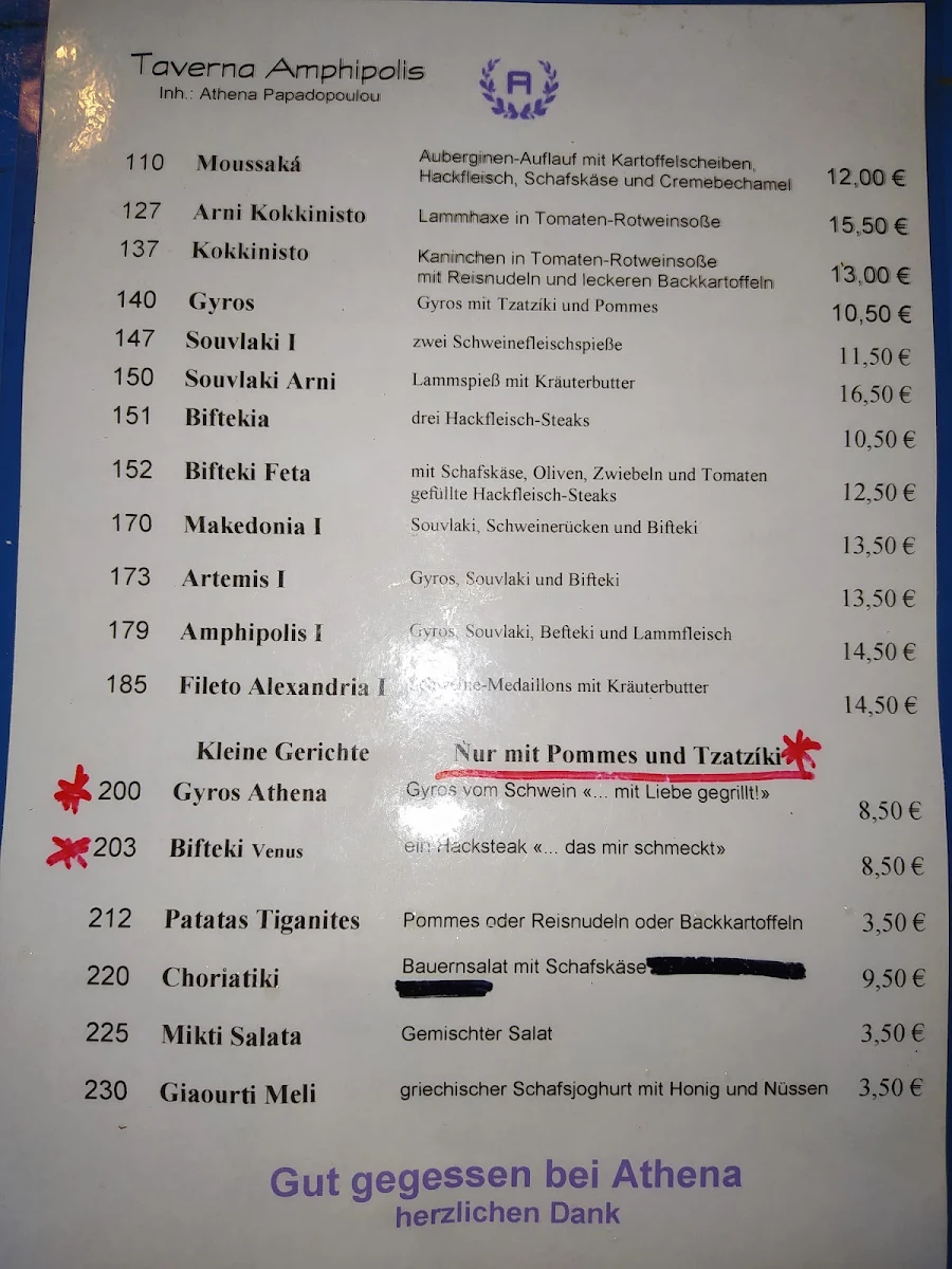 Speisekarte photo 5